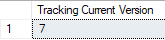 Scenario A Test 2 - Change Tracking Current Version
